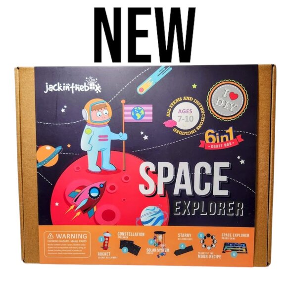 NEW Astronomy Space Explorer 6 Activities DIY Craft Set Kit Solar System… - Picture 2 of 16